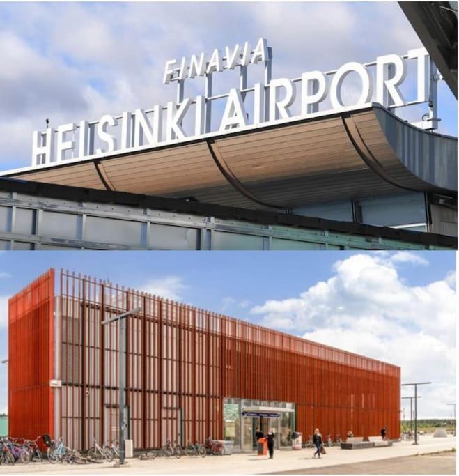 New Studio Cherry Near Helsinki Airport In Kivistoe Vantaa Extérieur photo